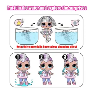 Set Boneka LOL Termasuk pakaian dan aksesoris boneka dan boneka Acak 1/3/5/10 set tersedia Hadiah Ulang Tahun Boneka Perempuan 10 boneka kolektor barbie penjualan terbaik - №