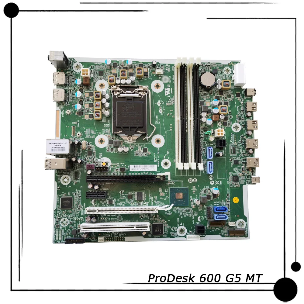 

L64049-001 L49701-001 L63911-001 для настольной материнской платы HP ProDesk 600 G5 MT, идеально протестирована
