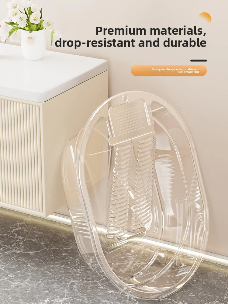 

Пластиковая ванна для стирки Thiened большого размера с доской для чистки, встроенная раковина Batoom Utili, многофункциональная ванна для ожидания