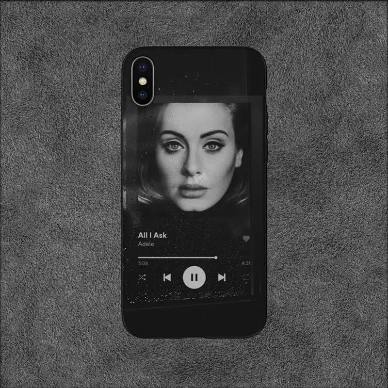 Singer Adele Adkins Phone Case For iPhone 11 12 Mini 13 14 15 Pro XS Max X 8 7 6s Plus SE XR Shell