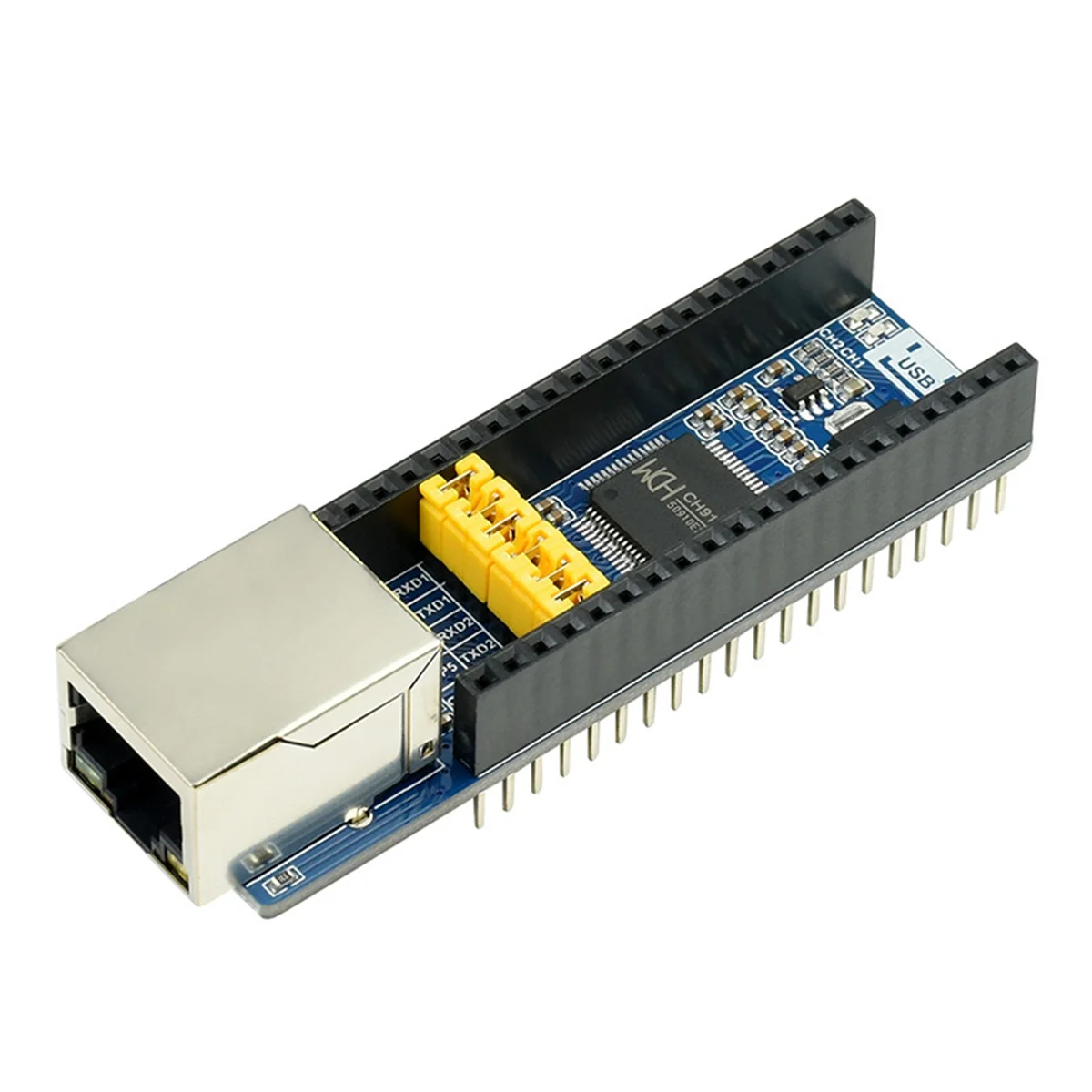 For Raspberry Pi PICO Network Expansion Board 300Bps-921.6Kbps TCP/UDP Picow RJ45 Network Port Expansion Board