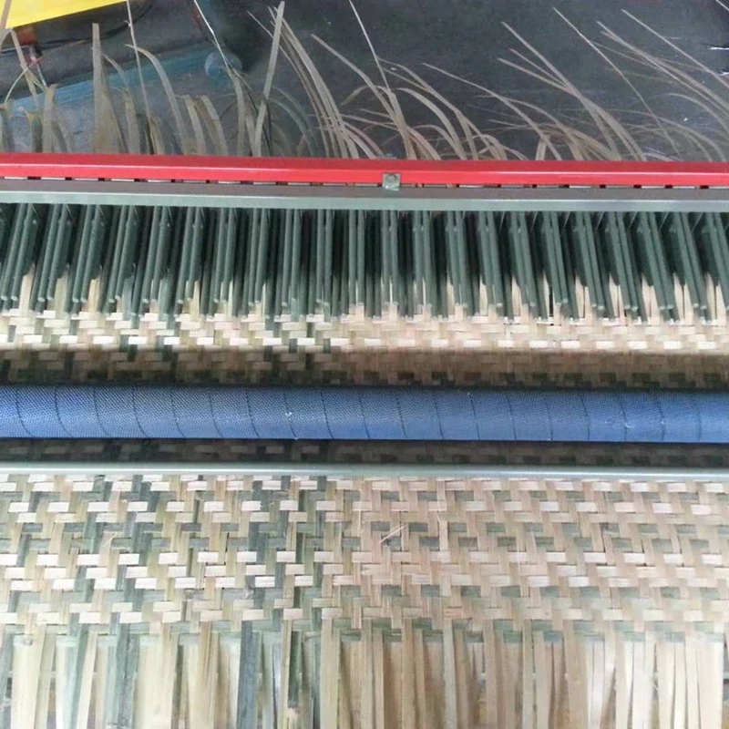 for Bamboo mat weaving knitting machines Rattan mat weaving machine for bamboo processing