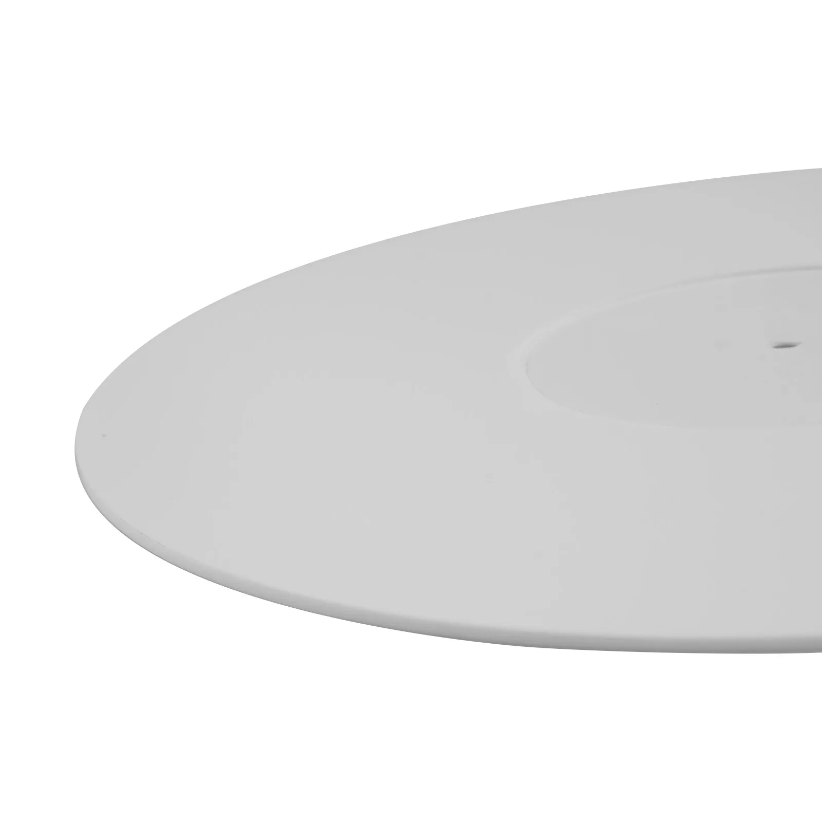 Gum Cushion Vinyl LP Record Mat Acrylic Clearer Listening Middle Label Sag Njoyable Listening Reduce Splashy Sound