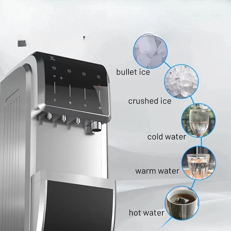 20262024 موزع مياه جديد ذكي ارتفاع تدفق المياه ترشيح ممتاز موزع المياه الساخنة والباردة البلاستيك