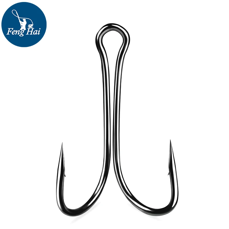 

Barbed Anchor Hooks Duple Hooks Fishing Hooks Sharp Thunder Frog Hooks Chicken Claw Hooks Fishing Gear 50pcs/Bag