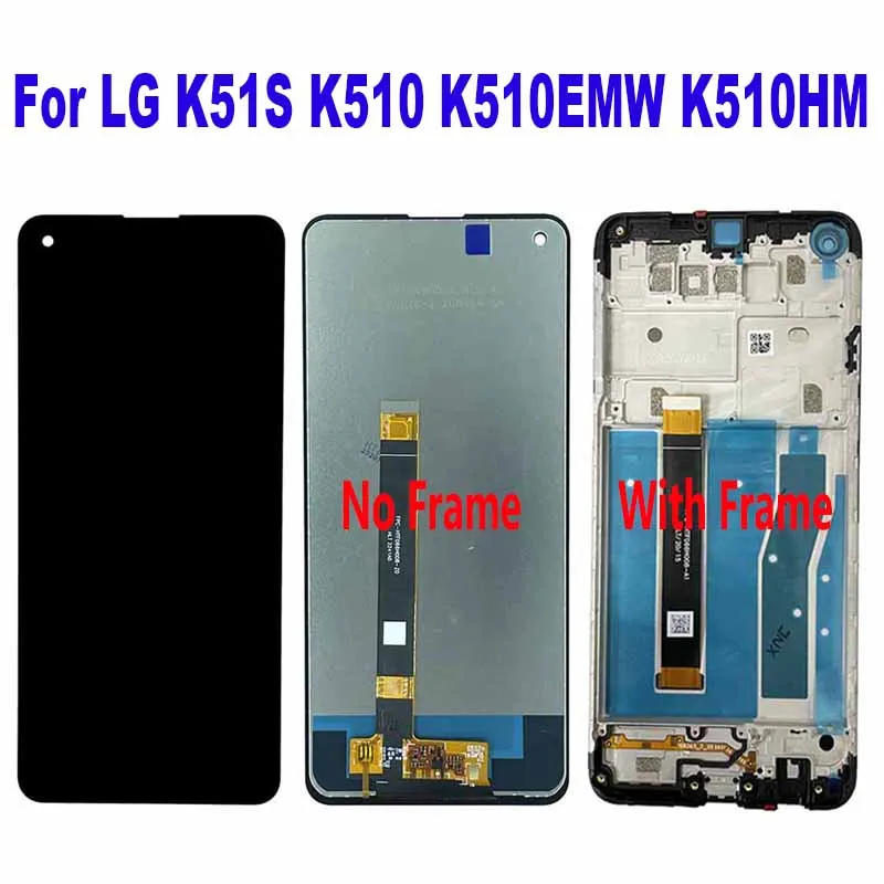 For LG K51S K510  K510HM K510ZM K510BMW K510ZMW K510EMW LM-K510ZMW LCD Display Touch Screen Digitizer Assembly