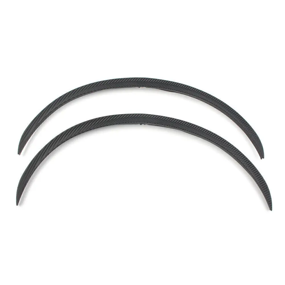 73cm Car Wheel Eyebrow Arch Protector Trim Lips Fender Flare 2p/4pcs Universal Auto Anti-scratch Mudguard Flaring Extended Strip view 3