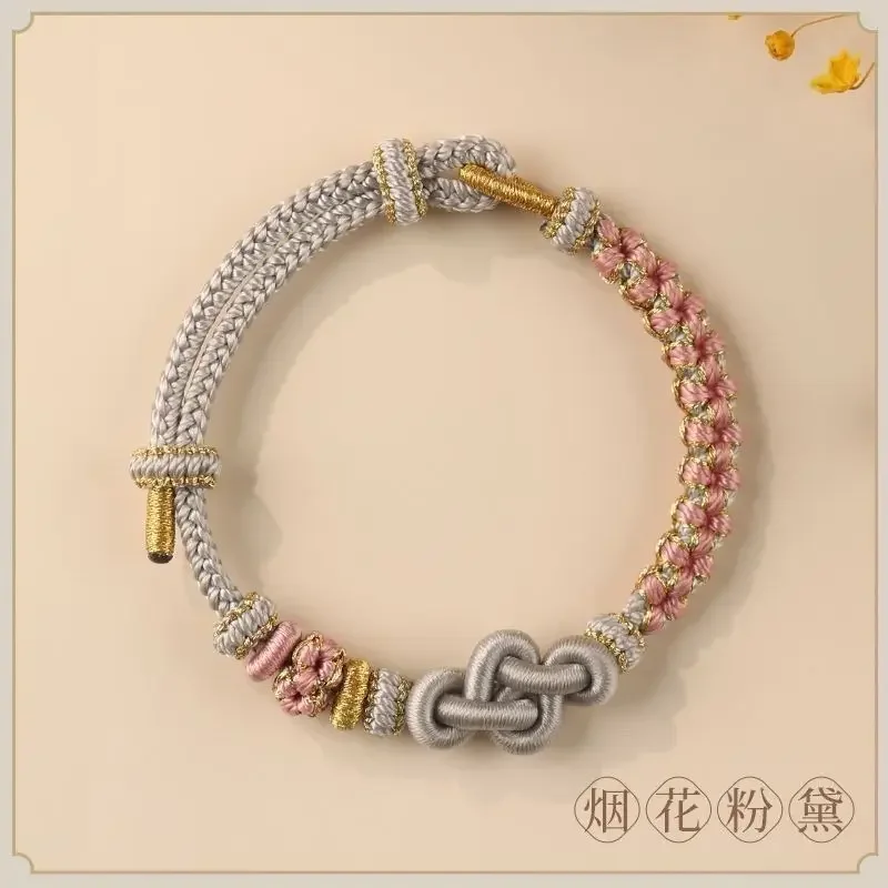 愛好家のための手織りの完成品、ルイノットの赤いロープ、幸運な誕生日、8ストランドの編組ハンドロープ、ルイセーフ、diy、2025