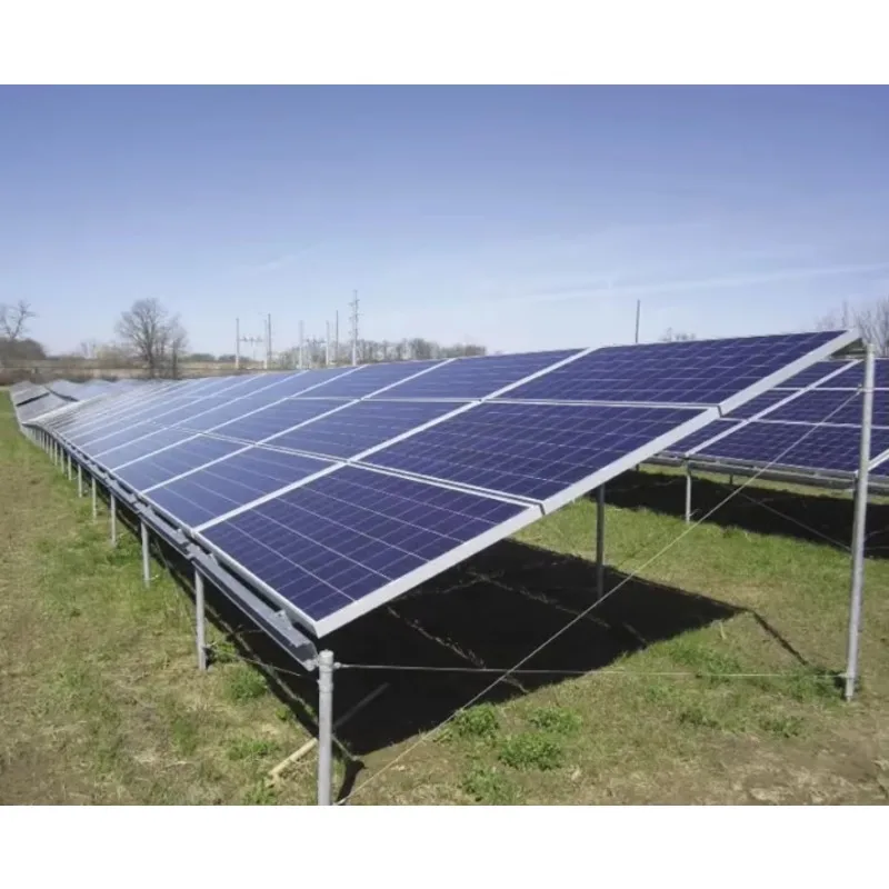 Solar PV Panel Ground Mounting Frame Bracket Leg Structure with Easy Rooftop Installation for Flat Roofs - Detail 1