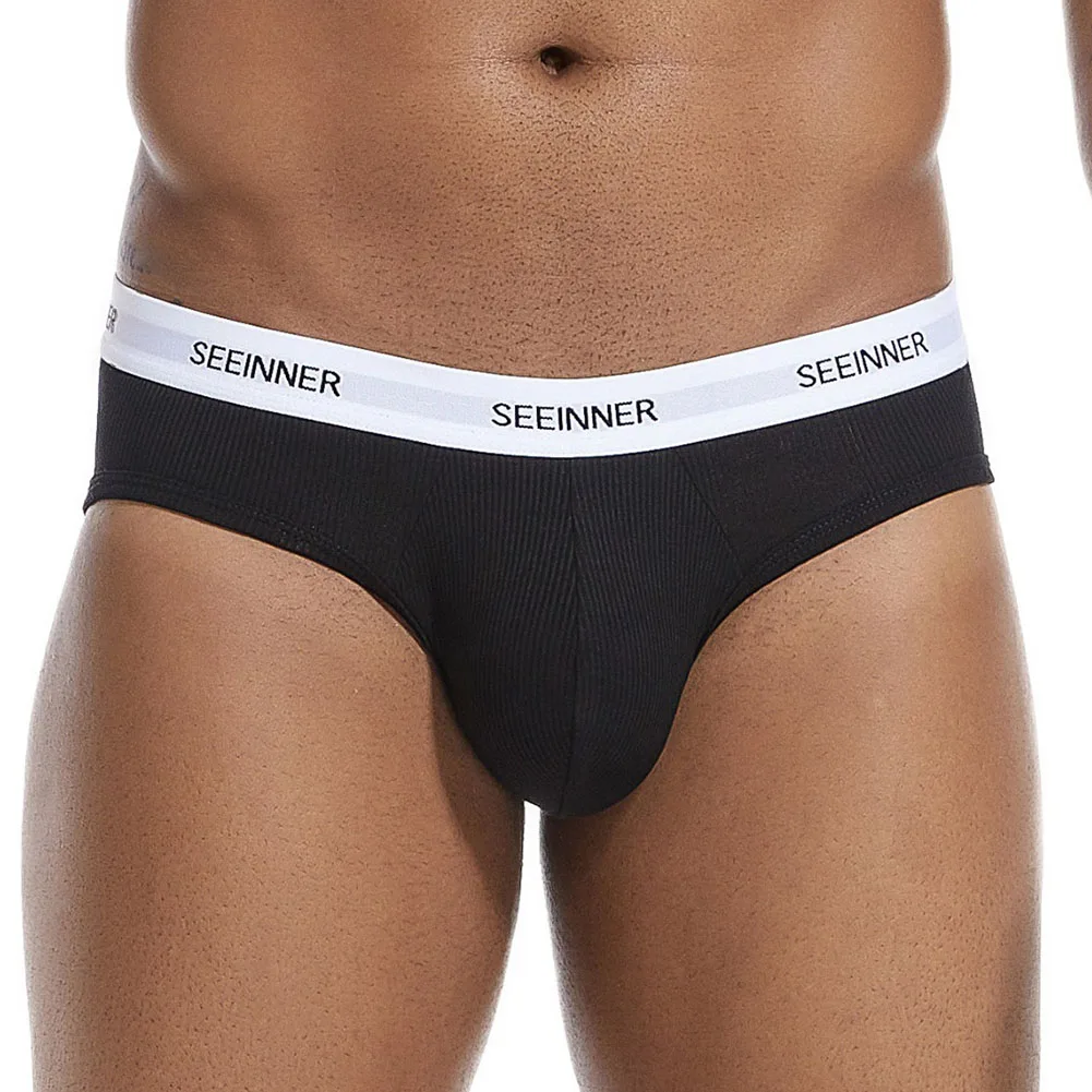 

For Daily Use U Convex Pouch Cotton Boxers Comfortable Cotton Boxer Briefs Jockstraps Classic Style Low Rise Fit