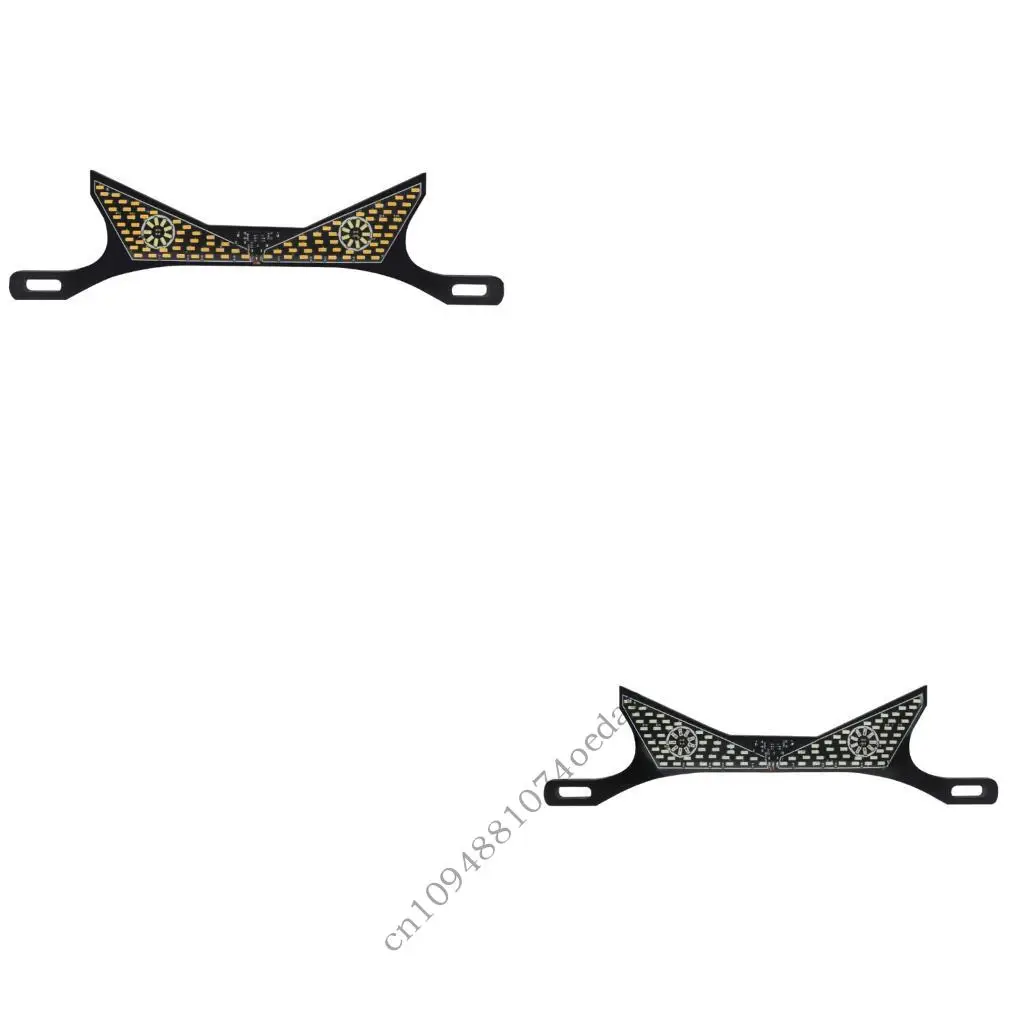 

Acrylic Motorcycle License Plate Decorative LED Light and Long Lasting