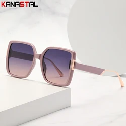 Women Polarized Sunglasses UV400 Men Sun Glasses TR90 Big Eyeglasses Frame Driving Beach Outdoor Travel Anti Glare Shade Eyewear