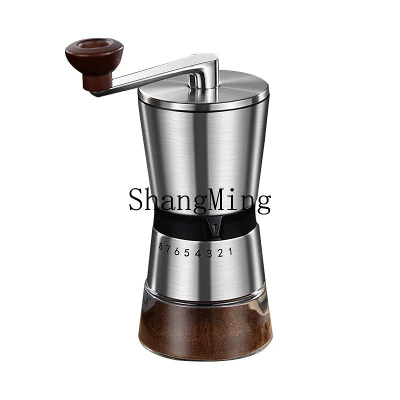 

ZD light luxury retro hand crank coffee bean grinder hand grinder detachable portable grinder coffee machine