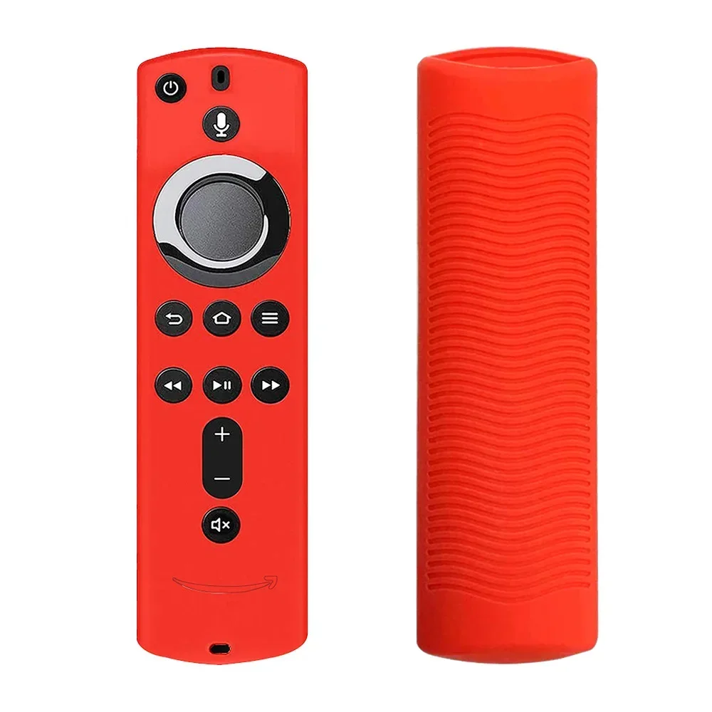 Silicone Protective Cover for Fire TV Stick 4K/2nd Gen Remote, Glow-in-the-Dark Anti-Drop Skin Sleeve view 2