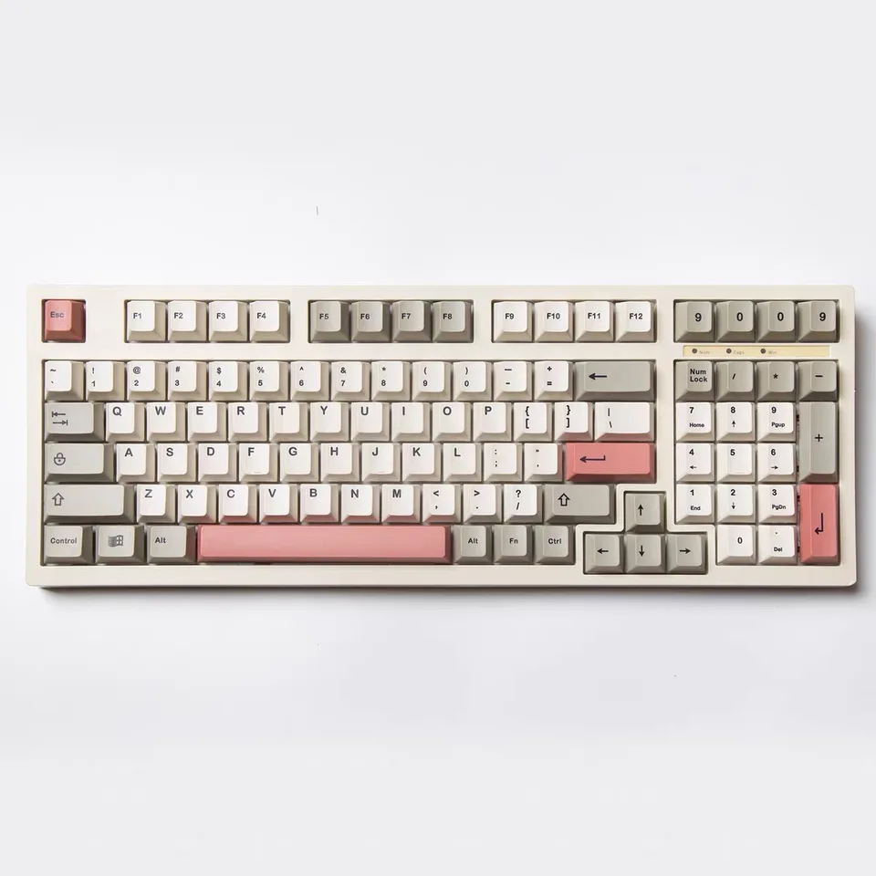Gmk-キーボード用の昇華型印刷キーキャップ,9009キーボードキー