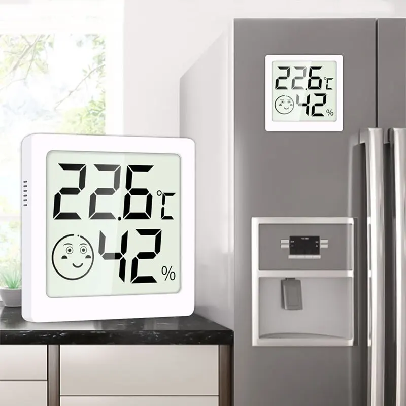 LX8101 гигротермограф Высокоточный Домашний Электронный термометр цифровой дисплей измерение температуры и влажности 1 шт.