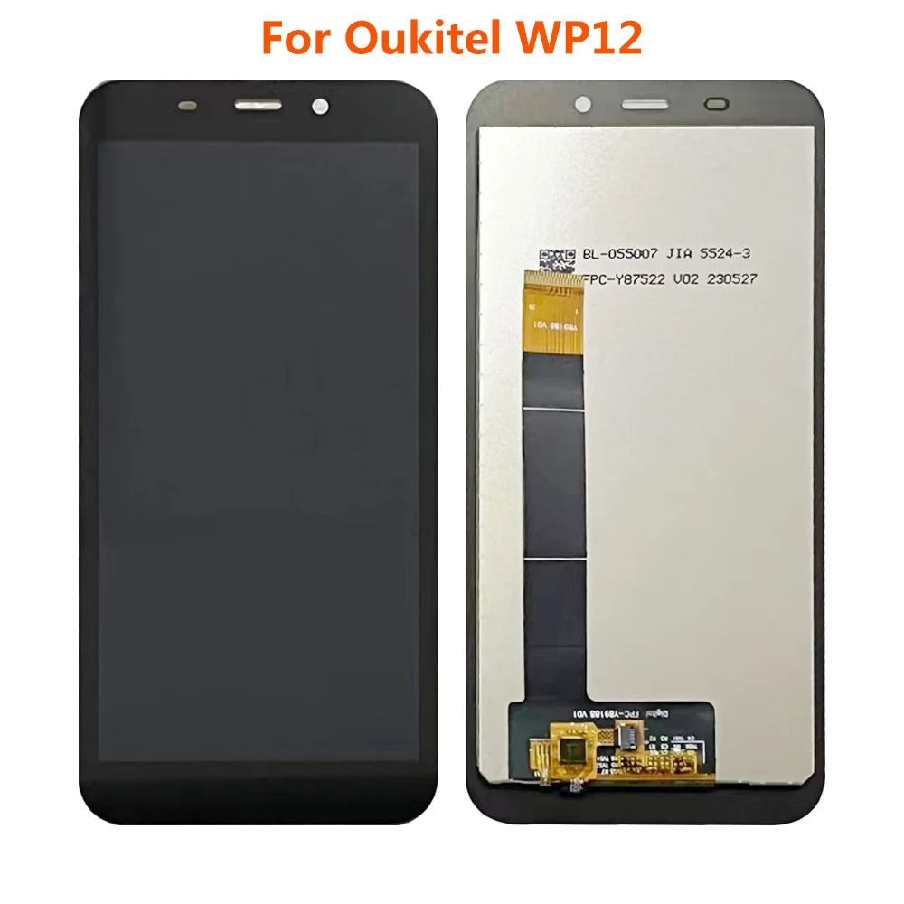 

5.5'' Inch For OUKITEL WP12 LCD WP 12 Pro LCD Display Touch Screen Digitizer Assembly Replacement Parts 100% Tested