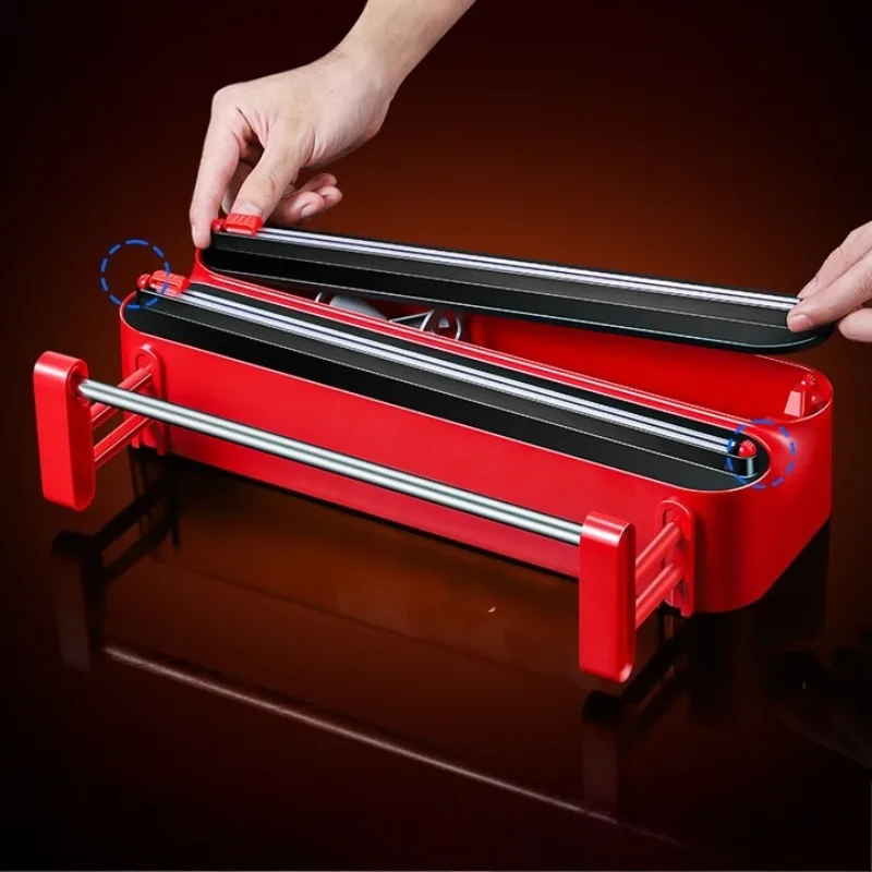 

German plastic wrap cutter household plastic wrap cutting box food grade kitchen magnetic plastic wrap cutting knife