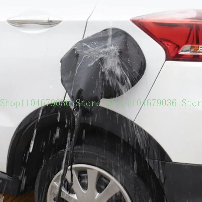 652F Electric Car Plug Port Rain Cover Dustproof Charging Port