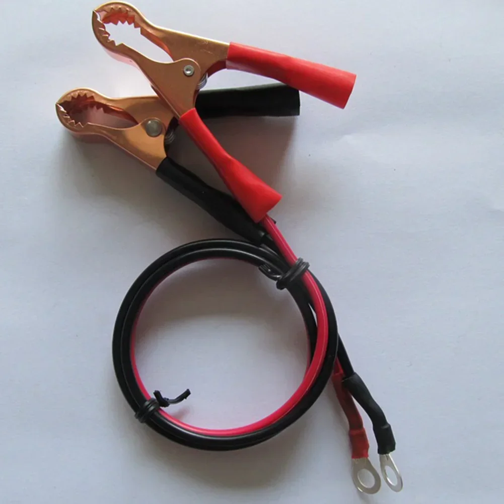 Battery Clip Battery Clip Wire Alligator Clip Battery Inverter Wire Power Transfer Cable 2 Pieces Car 50AMP 100% Brand New