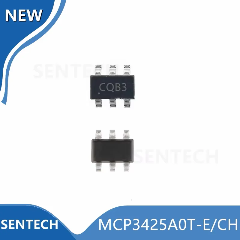 

10 шт./лот, новый и оригинальный MCP3425A0T-E/CH MCP3425A0T аналого-цифровой преобразователь SOT23-6