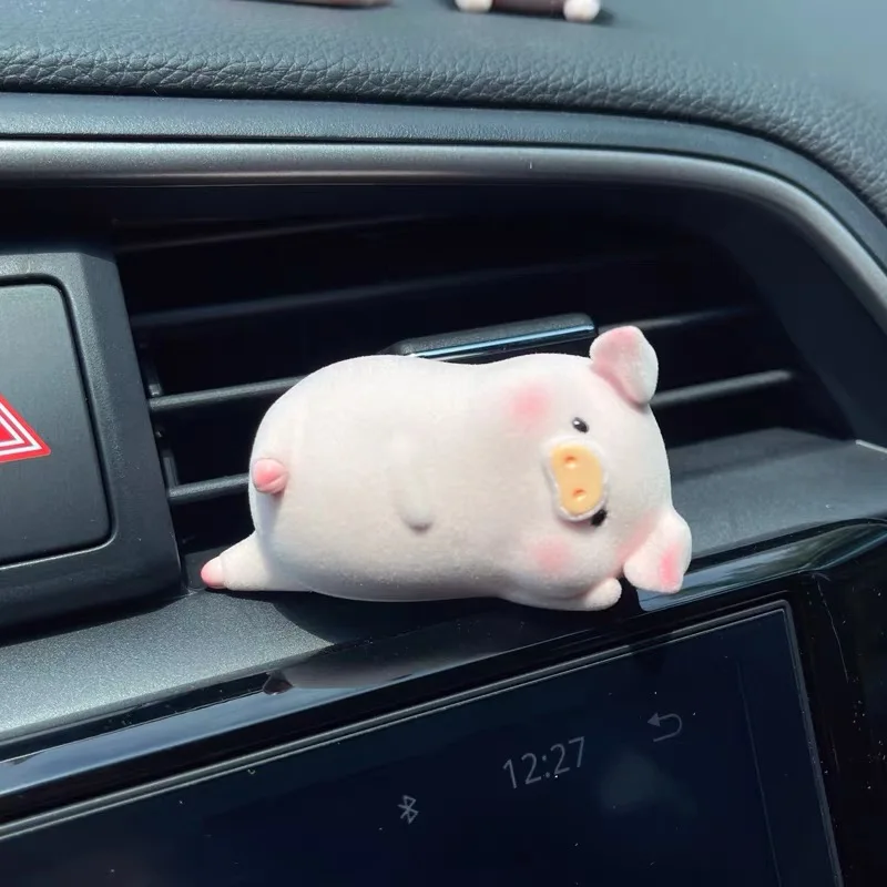 

52 игрушки Lulu Pig, классическая глухая коробка, милое украшение в виде свиньи, модная модель, декор автомобиля, праздничный подарок, коллекционная игрушка