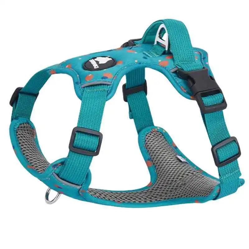 

Explosion-proof reflective pet harness vest-style dog harness to prevent escape and dog traction