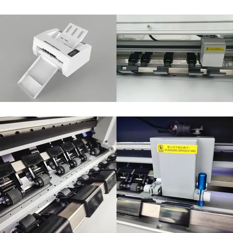 for Teneth A3 Plus Automatic Paper Feeding Double Head Servo Motor CCD Camera Full Cutting Half Cutting Self Adhesive Box Die