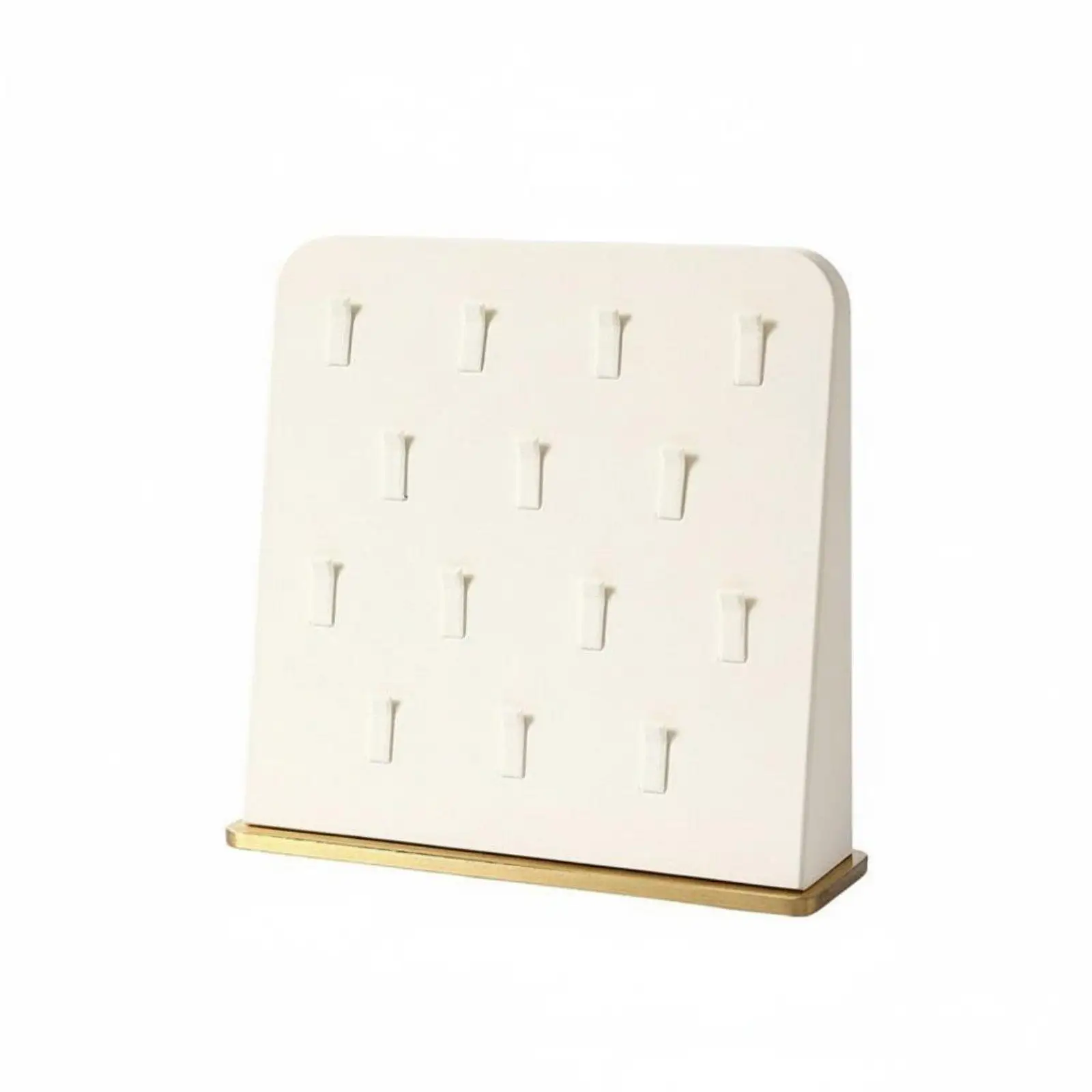 High Capacity Rings Display Stand Jewelry Organizer Tray for Retail Exhibitors and Photography Use