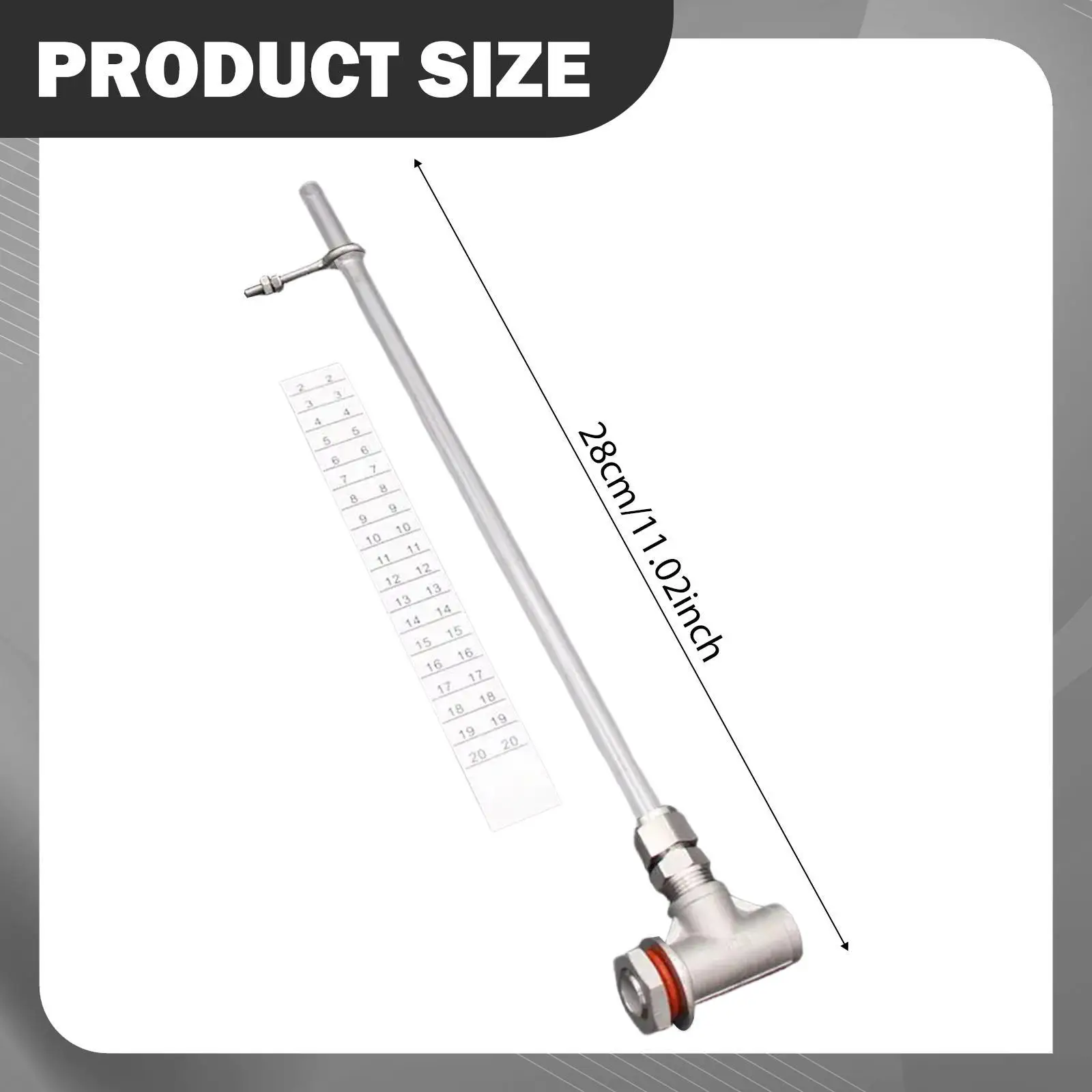 Durable Water Gauge Weldless Stainless Steel PC Tube Kit Keg Brewing Accessories High Temperature for Home Brewing Setup