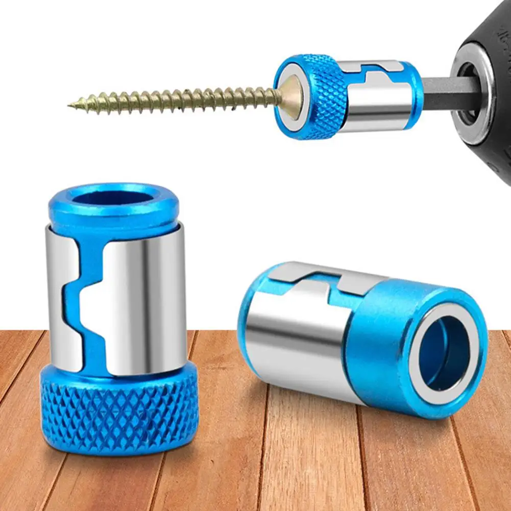 Upgraded Screwdriver Head Magnetic Ring Universal for Hex Screwdriver & Power Bits, Magnetic Screw Holder for Fastening & Repair