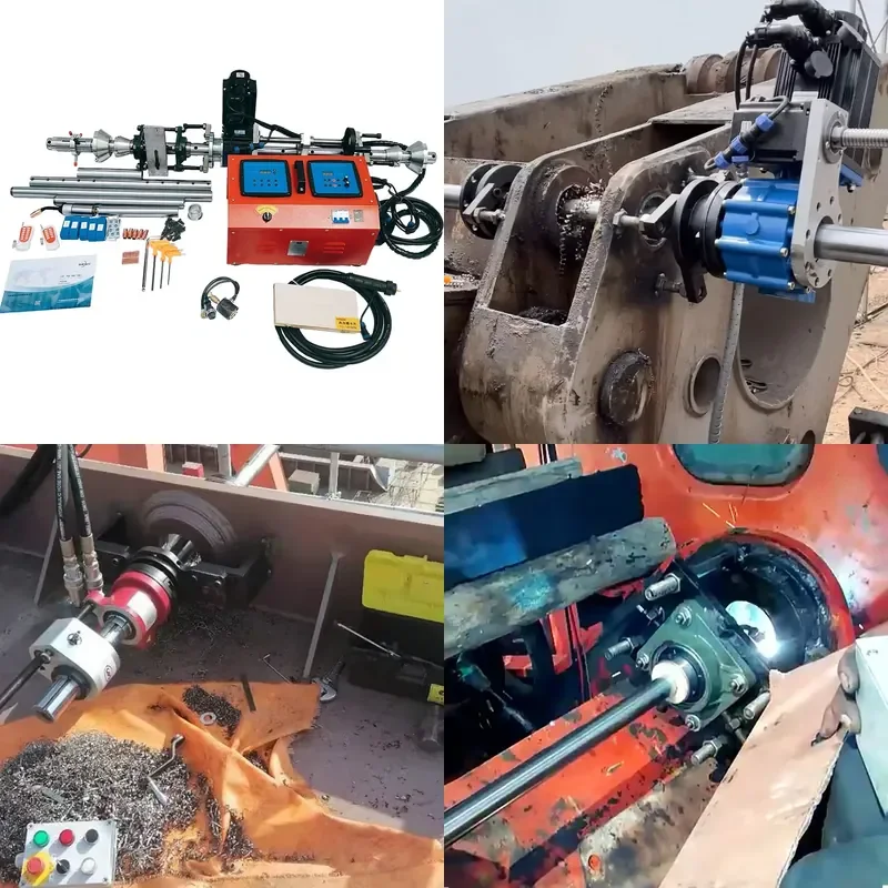 for Portable 2-in-1 Horizontal CNC Line Boring Welder Italian Vertical with Slender Hole Option