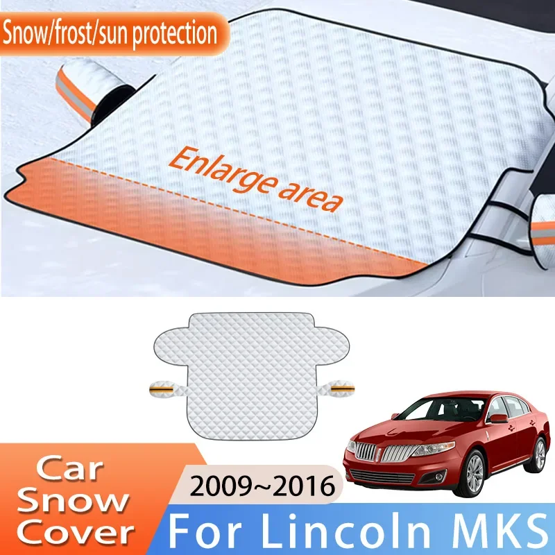 

Car Accessories For Lincoln MKS 2009~2016 2010 2011 Front Windscreen Snow Cover Ice Frost Sun Protector Waterproof Auto Parts