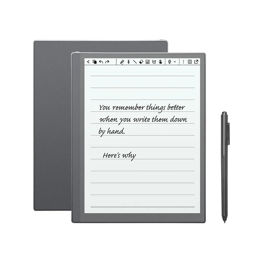 

Цифровой блокнот KloudNote Slim 10.3 Eink с защитой глаз и стеклянным экраном на основе технологии E-Ink