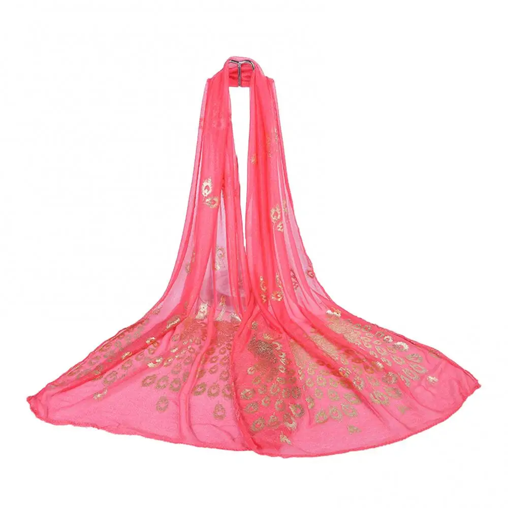 

Women Peacock Scarf Long Soft Spring Autumn Wrap Twelve Colors Beach Shawl Women Shawls Wraps Female Beach Scarves