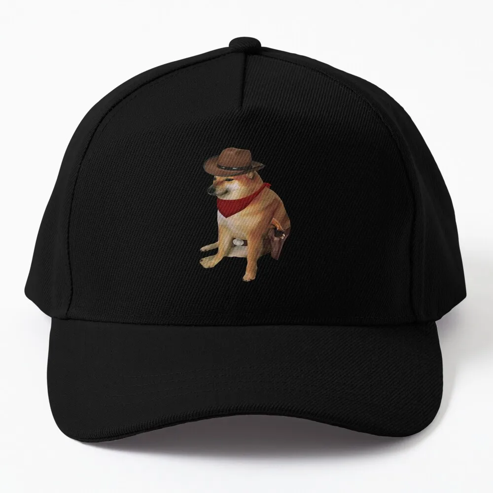 Cheems Doge Cowboy Baseball Cap Golf Male Hat Female Men's