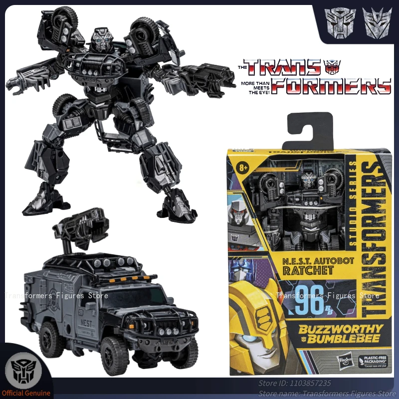 

In Stock Transformer Studio SS-96 BB Ambulance G1 Movie Figure Model Anime Action Deformation Robot Toys Festival Popular Gifts