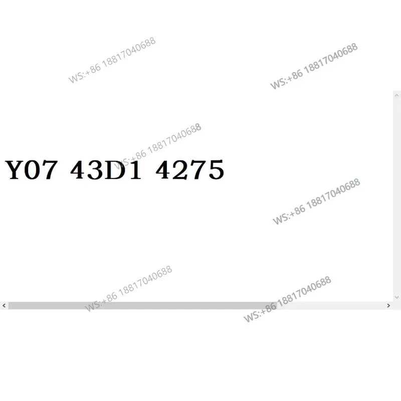 1PC Stepper Motor Driver for Kaifu Y07 43D1 4275 and Xinnong Y07 43D1 4271 Matching Controller Board Replacement Part