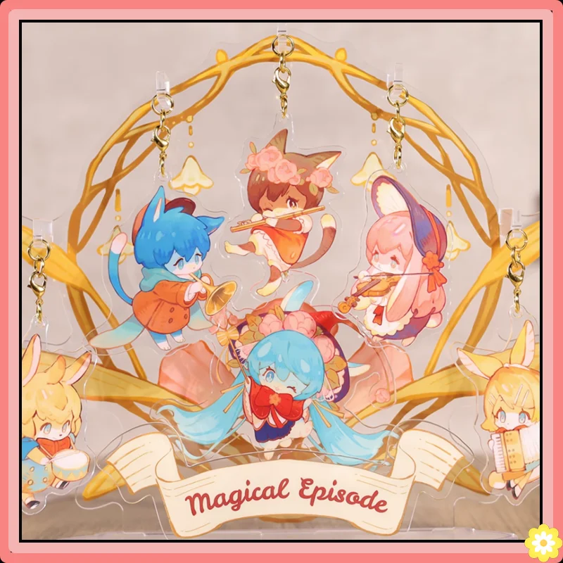 Hatsune Miku Acrylic Pendant Peripheral Products Luka Megurine Luka Kagamine KAITO MEIKO Hatsune Miku Anime Keychain Original