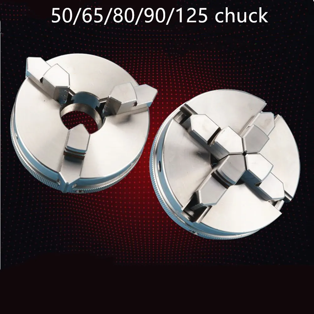 

3 Jaw 4 Jaws Steel Driller Chuck Hand Electric Drill m14 m25 m44 m67x1 Threaded Metal Wood Lathe Chuck 50 65 80 90 125 Model