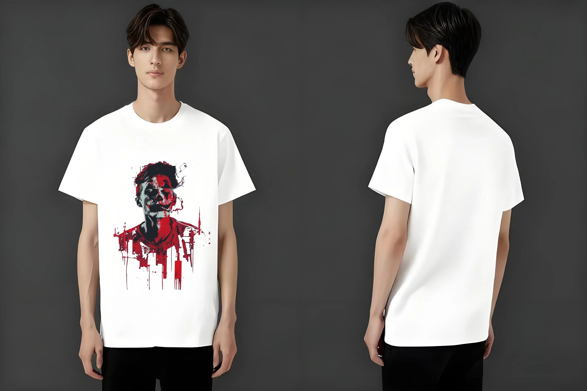 

The 2025 streetwear brand T-shirts for both men and women, featuring printed, comfortable and casual streetwear Y2K