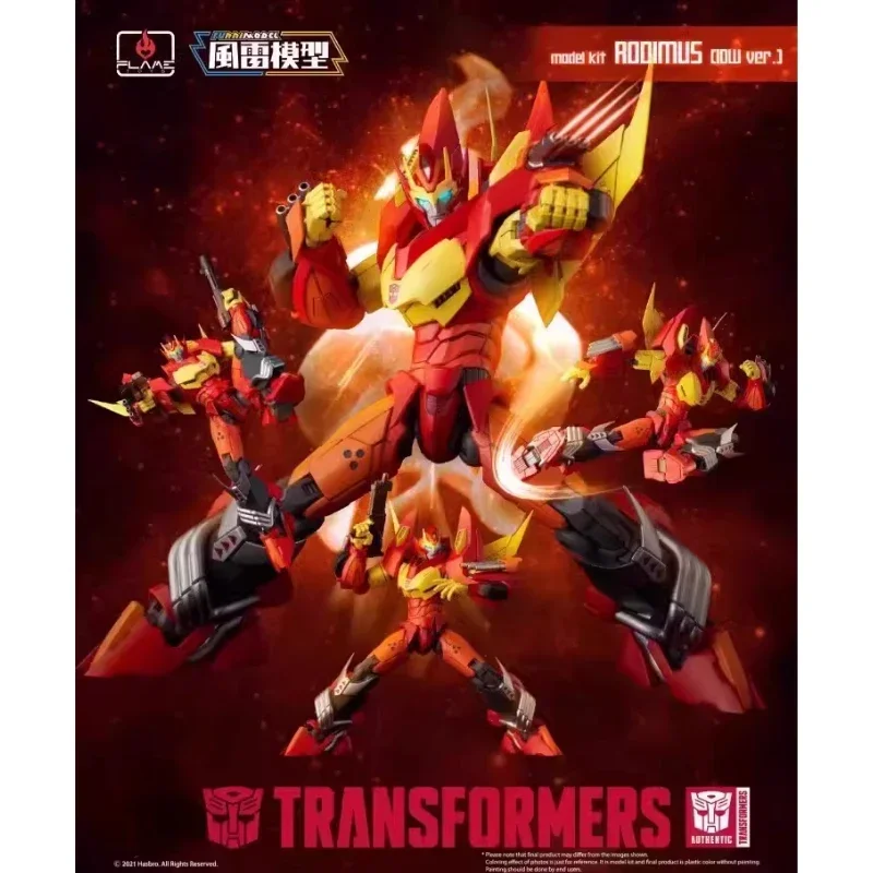 

PRE-SALE тысяча значений тренировочная Модель ветра и грома IDW Rodimus FlameToys Сборная модель-трансформер экшн-фигурки