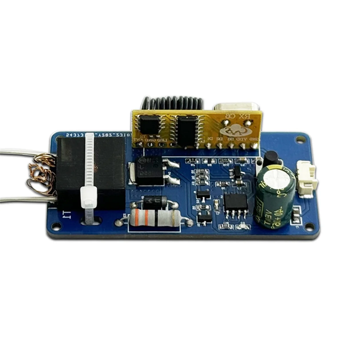 DC3,7 V 433 M Fernbedienung ARC Zünder Hochspannungsgenerator Antriebsnetzteil Fernbedienungsplatine mit LED-Anzeige