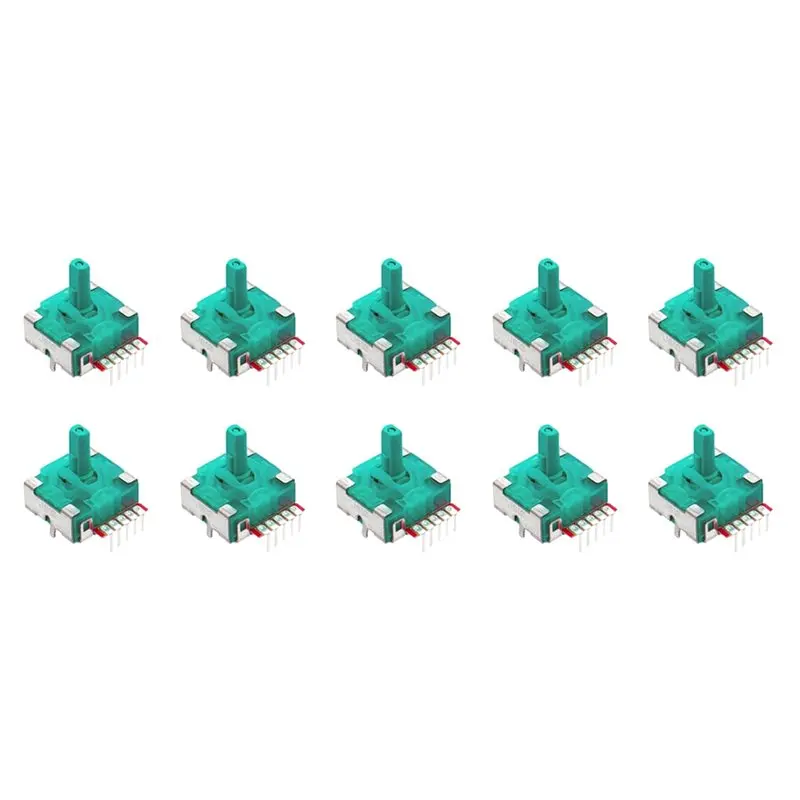 

Сменные 3D-аналоговые стики SQPP JH16 с датчиком Холла, джойстики TMR, 10 шт. для FLYDIGI Vader 3 Pro, для Gamesir G8