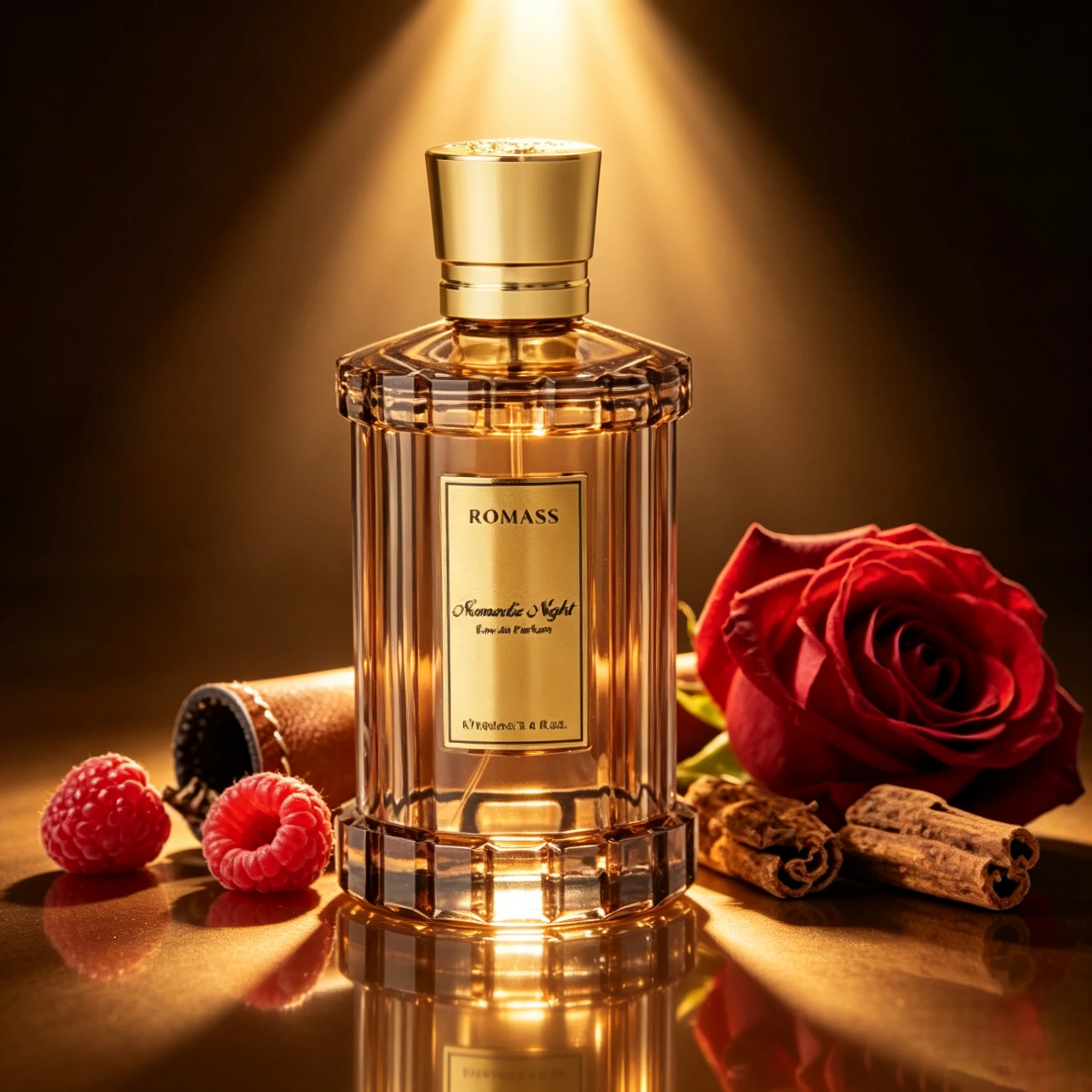 Perfume Fragrance Groups - ROMASS Norman Night perfume Raspberry Rose