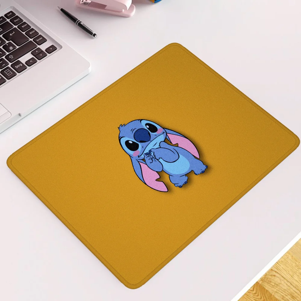 Stitch Game Mats Small Pc Accessories Mause Pad Anime Mouse Pad Rubber Mat Mousepad Company Gaming Laptop Desk Accessory Gamer