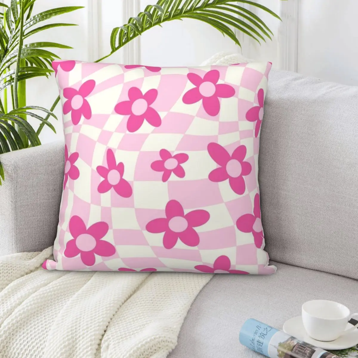 

Checkered Plaid 00705 Pillow Case Cushion Cover Sleeping Pillows Dakimakura Pillow Case