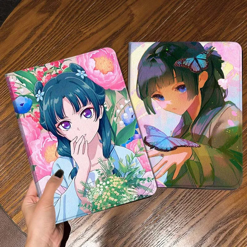 

Hot Anime Apothecary Diaries Tablet Case For Samsung Galaxy Tab S7 S8 S9 S10 FE Lite Gift