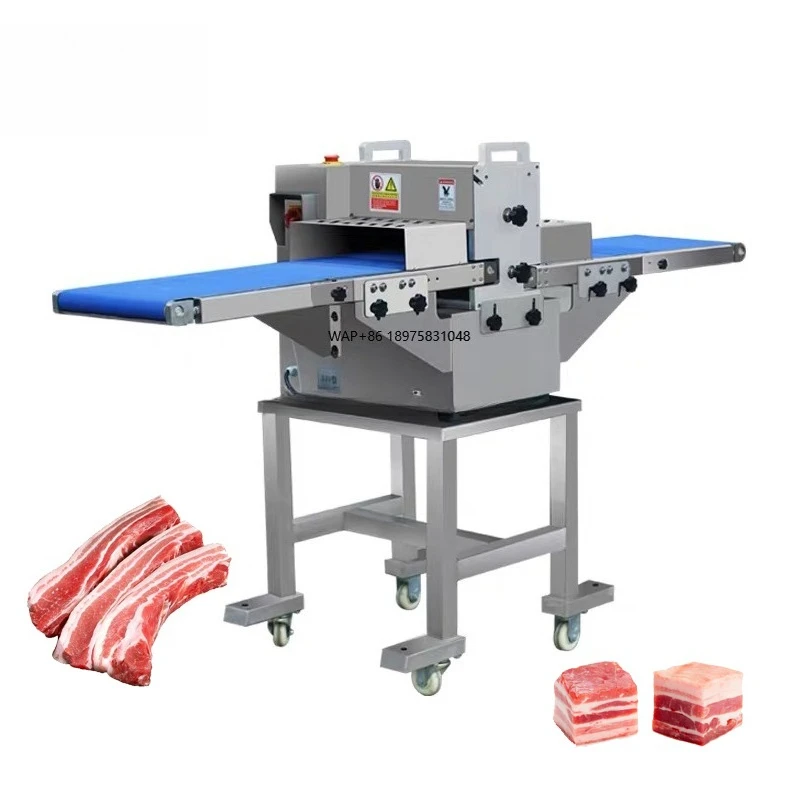 

Automatic Beef Chicken Breast Pork & Fish Cube Cutting Machine Fresh Meat Strip Fresh Meat Strip Cutting Machine