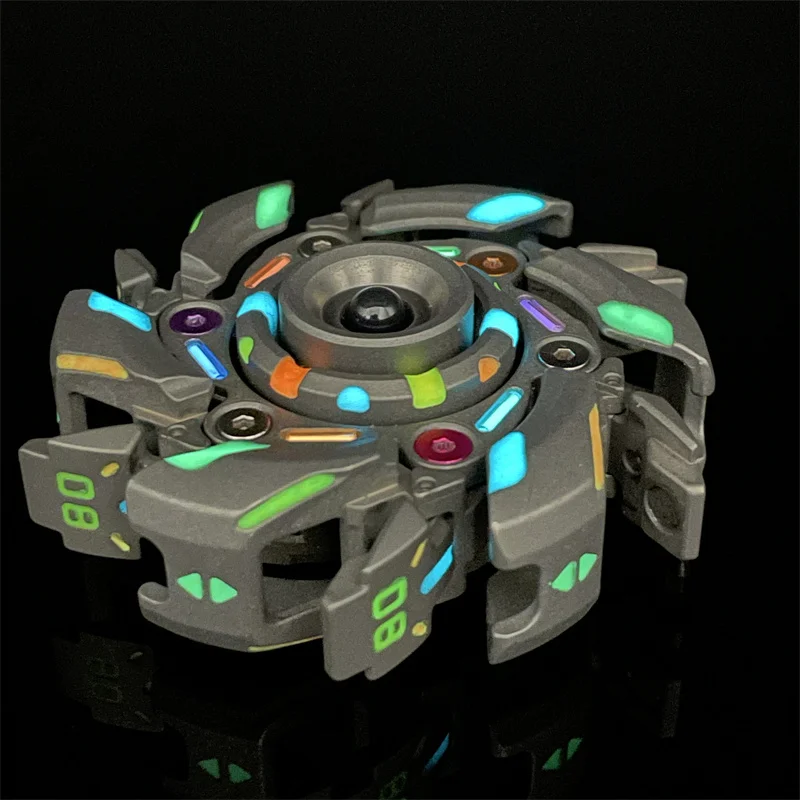 Deformation Mecha Fidget Spinner EDC Hand Spinner Fidget Toys ADHD Tool Anxiety Stress Relief Toys Fingertip Spinning Top